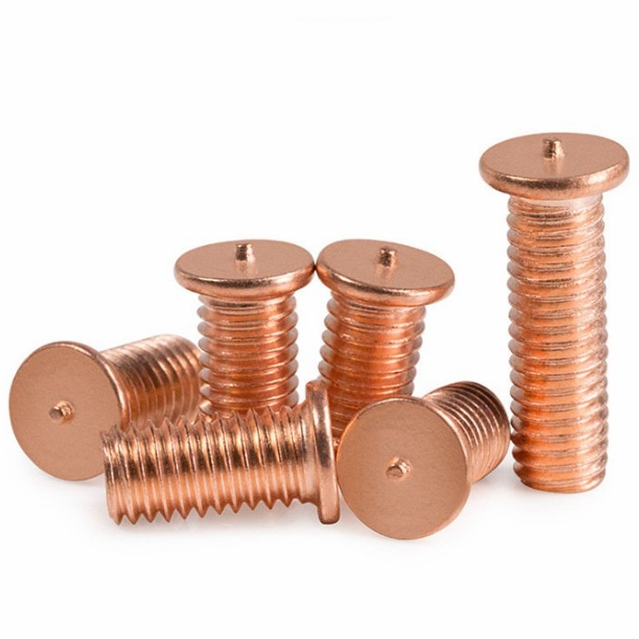 點焊螺釘 鐵鍍銅 不銹鋼(304/316)碳鋼 合金鋼